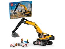LEGO 60420-LEGO CITY- Escavatore da Cantiere Giallo -NUOVO - FUORI CATALOGO