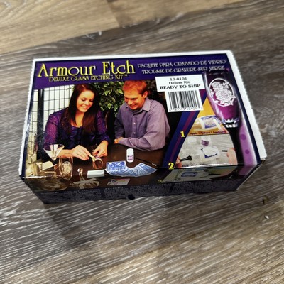 Armour Etch Deluxe Glass Etching Kit Glass Etching Kit (10-0101) - Fast Shipping