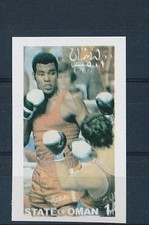 D160209 Olympics Moscow 1980 Boxing S/S MNH Proof State of Oman