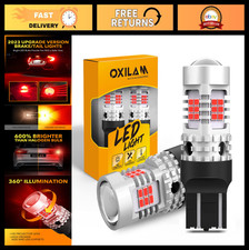 Bright Red 7440 7443 LED Bulbs - 4000LM, CANBUS Error Free, Tail Turn Signal 2