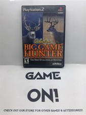 Cabela's Big Game Hunter (PlayStation 2, 2002) Complete Tested Working
