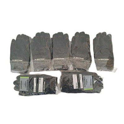 7 pairs of RIDEX protective gloves work gloves XL 4793A0012 black/orange
