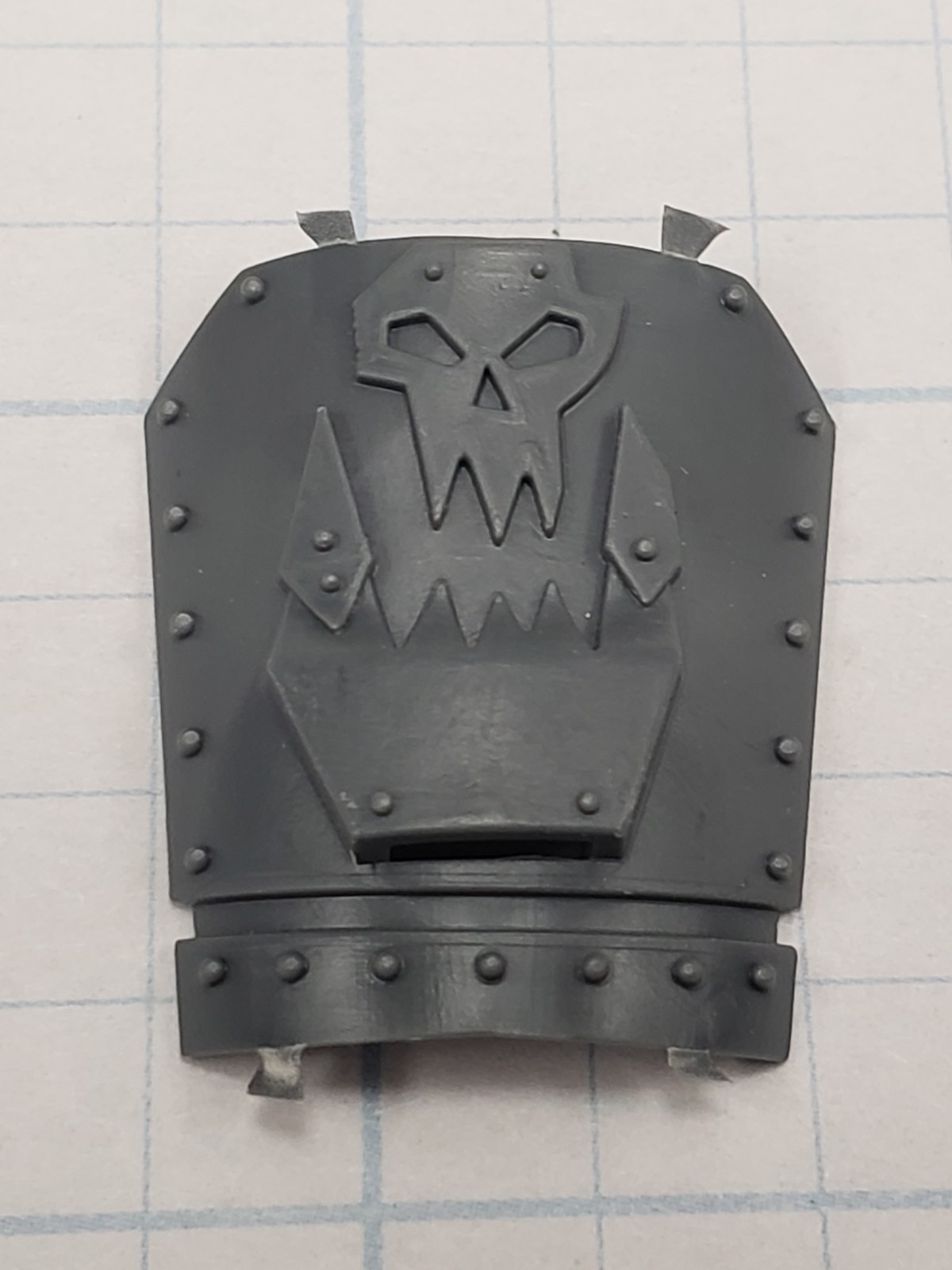 40k Ork Bits Dakkajet Front Fuselage Air Intake w Ork Glyph #29 | eBay