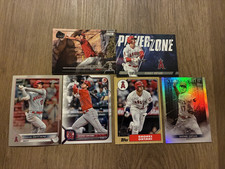 Topps Shohei Ohtani Lot x6- Stadium Club Power Zone, 1987 Throwback, Chrome