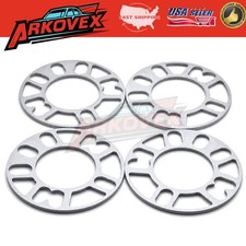 4 Pcs Universal Wheel Spacers 5mm Thick 4x100 4x114.3 5x105 5x115 5x114.3 5x120