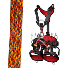 Arborist Climbing Rope 11.7mm 24 Strand and Tree Care Full Body Harness