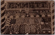 c1910s EMMETT, Idaho Postcard Agriculture / Produce Exhibit - Appels & Grapes