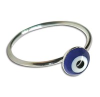 Evil Eye Nasenring 8Mm Emaille Nazar 925 Sterling Silber KöRper Piercing Schmuck