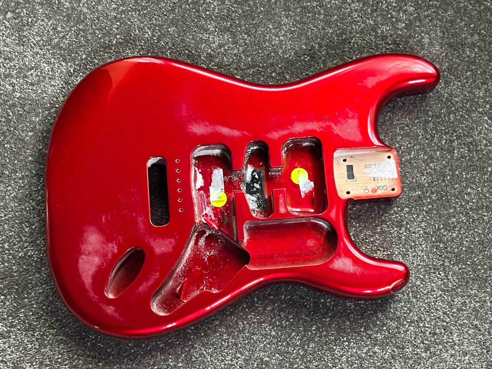 Fender American Pro Classic Stratocaster guitar body Alder Red