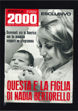rivista novella 2000 vintage del 1968