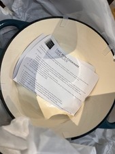 John Lewis Cast Iron Round Casserole, Blue, 24cm - RRP £65.00