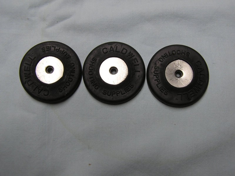 Benchrest Front Shooting Rest Feet – 2 Sets - Rubber Coated Bottoms