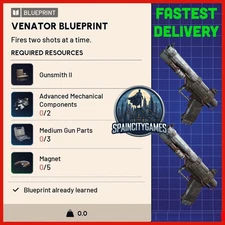 🎮 ARC RAIDERS -  VENATOR BLUEPRINT - ALL PLATFORMS - Fast Delivery 🚀