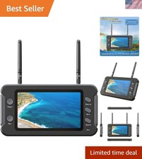 High-Resolution 4.3'' FPV Monitor with Built-in Battery & 5.8Ghz Receiver