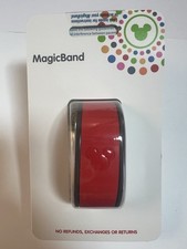 Original Red Disney Magic band Brand New Unlinked