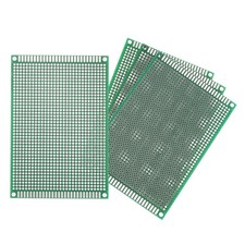 4Pcs Breadboard Solderable Board 120mm x 80mm Green Circuit PCB Board