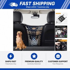 3-Layer Car Mesh Organizer, Seat Back Net Bag, Car Interior Accessories Barrier