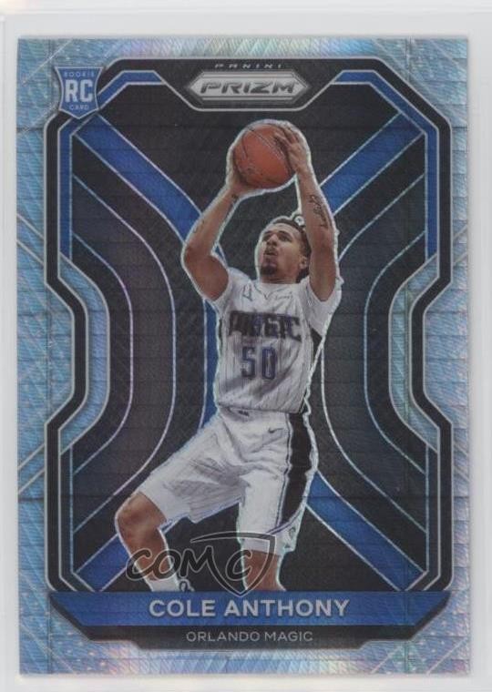 2020-21 Panini Prizm Hyper Prizm Cole Anthony #292 02ez