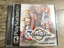 Threads of Fate (Sony PlayStation 1, PS1) CIB Complete Squaresoft Authentic