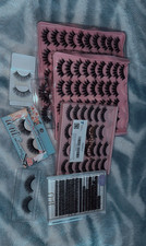 Mixed Lot Black 3D False Eyelashes Multi-Pack...