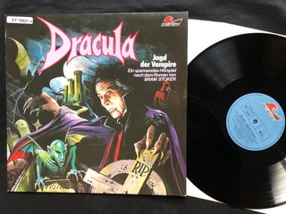 Hörspiel LP DRACULA – Jagd der Vampire (Maritim 295033) 1982