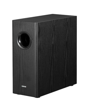  T5s Powered Active Subwoofer with 70W RMS, 8'' Long-Throw Woofer, Deep Black