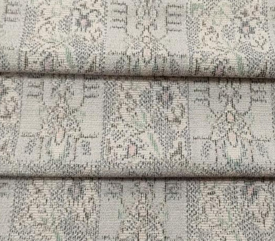 Stone Mirage 12yd Entire Hand Woven Deconstructed Japanese Silk Fabric TJ78
