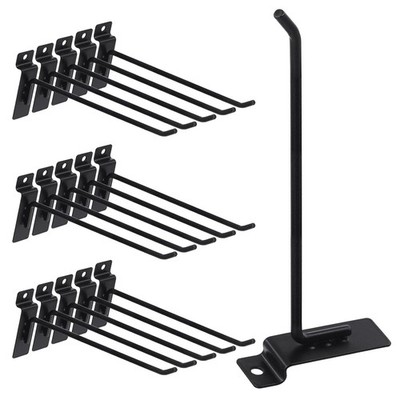 Heavy Duty Slatwall Hooks 20Pcs 8 Inch Assorted Hanging Storage Hook Organizer