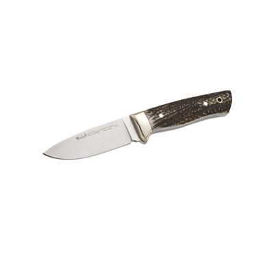 Muela KODIAK-10A Knife Deer Antler Handle Alpaca Ferrule MOVA Blade RUGGED
