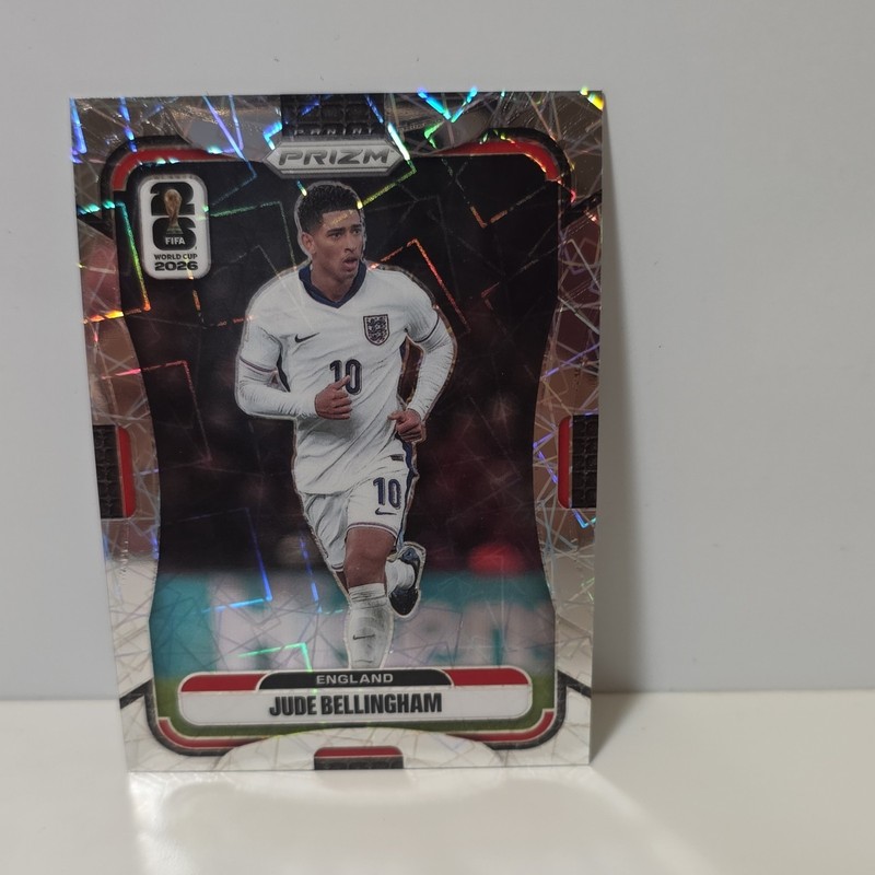 JUDE BELLINGHAM 2026 PRIZM FIFA WORLD CUP SILVER HOLO #114 Q3562