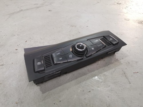 AUDI A4 HEATER/AC CONTROLS SINGLE ZONE CLIMATE CONTROL, B8 8K, NON HEATED TYPE,