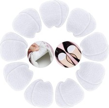 9 Pairs Felt Tongue Pads For Shoes Soft Self-Adhesive Shoe Tongue Pads White