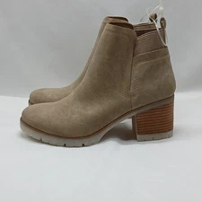 Korks By Kork Ease Ankle Boots Women's Size 10M Tan Lug Sole Gorpcore