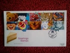 GB FDC ROYAL MAIL 1991 GREETINGS ULVERSTON SPECIAL P/MARK STAN LAUREL