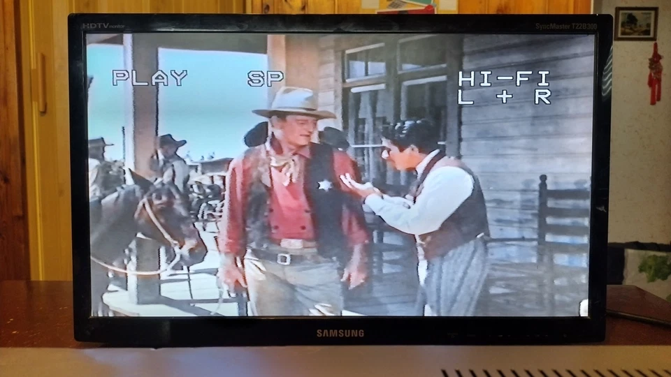 DAEWOO SD-7500 EX-COMBO VHS 6 TESTINE HI-FI STEREO REVISIONATO CON TELECOMANDO - Immagine 3 di 4