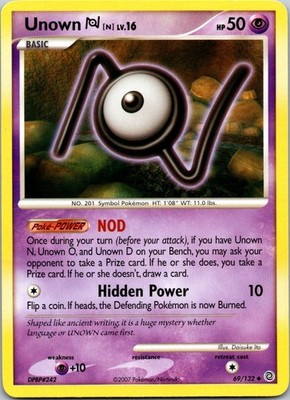 UNOWN [N] - 69/132 - SECRET WONDERS - - MP