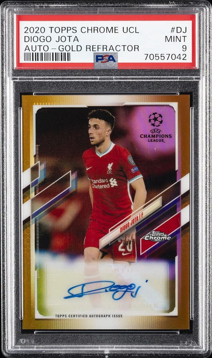 ディオゴ ジョッタ Topps Stadium Club Gold 直筆サイン ディオゴ ジョッタ Topps Stadium Club Gold 直筆サイン