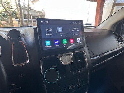 for Chrysler Town & Country 2008-2016 Radio 10.1'' GPS Navigation Apple CarPlay