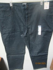 Terra  Sky Women's High Rise Straight Leg Dark Wash Jeans Size 24W Petite