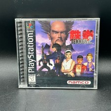 Tekken 2 Playstation One Black Label Reg Card