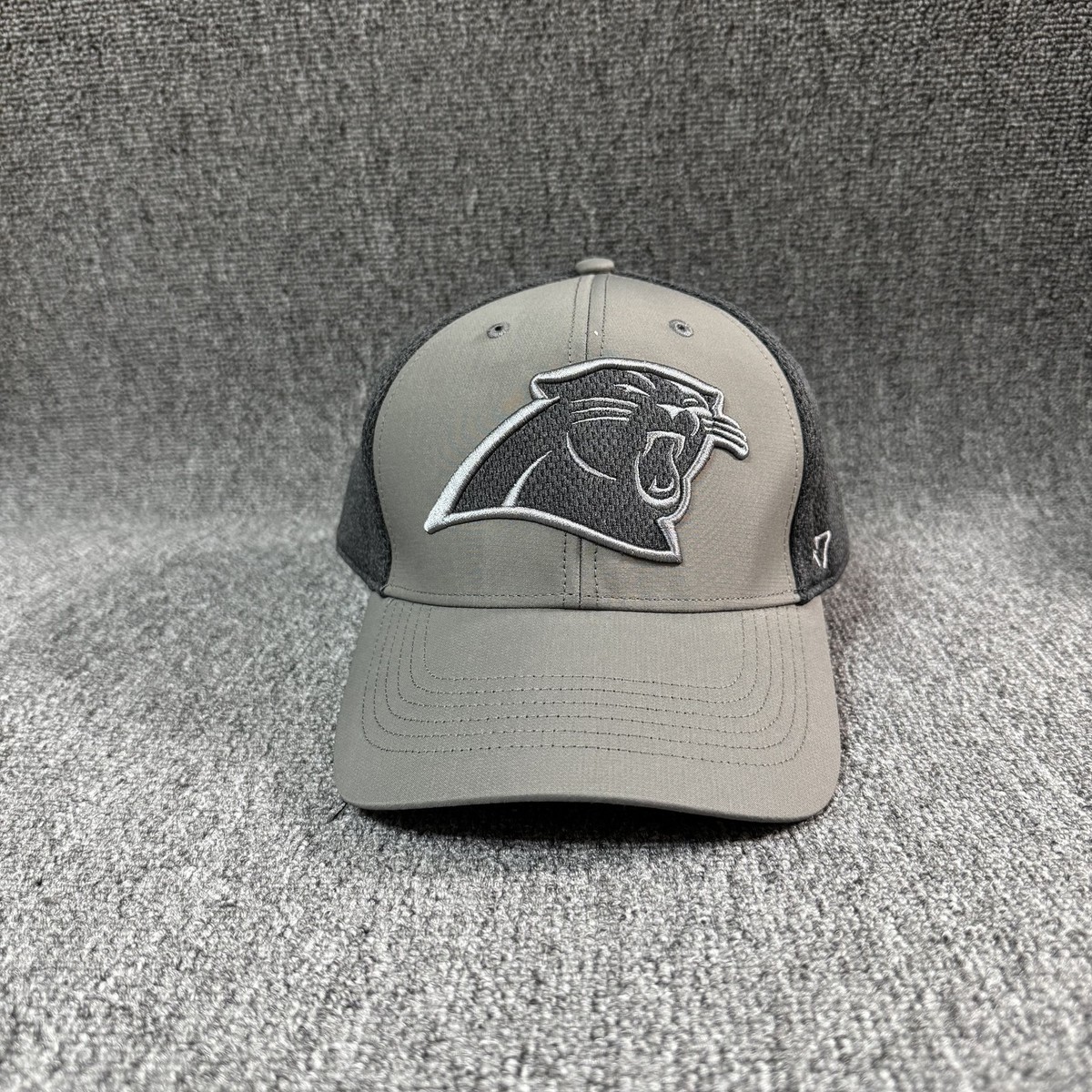 '47 Brand Carolina Panthers Strapback Cap Gray Black Adjustable NFL Hat