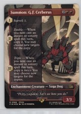 Summon: GF Cerberus (Borderless) Foil Magic: Universes Beyond: Final Fantasy FIN