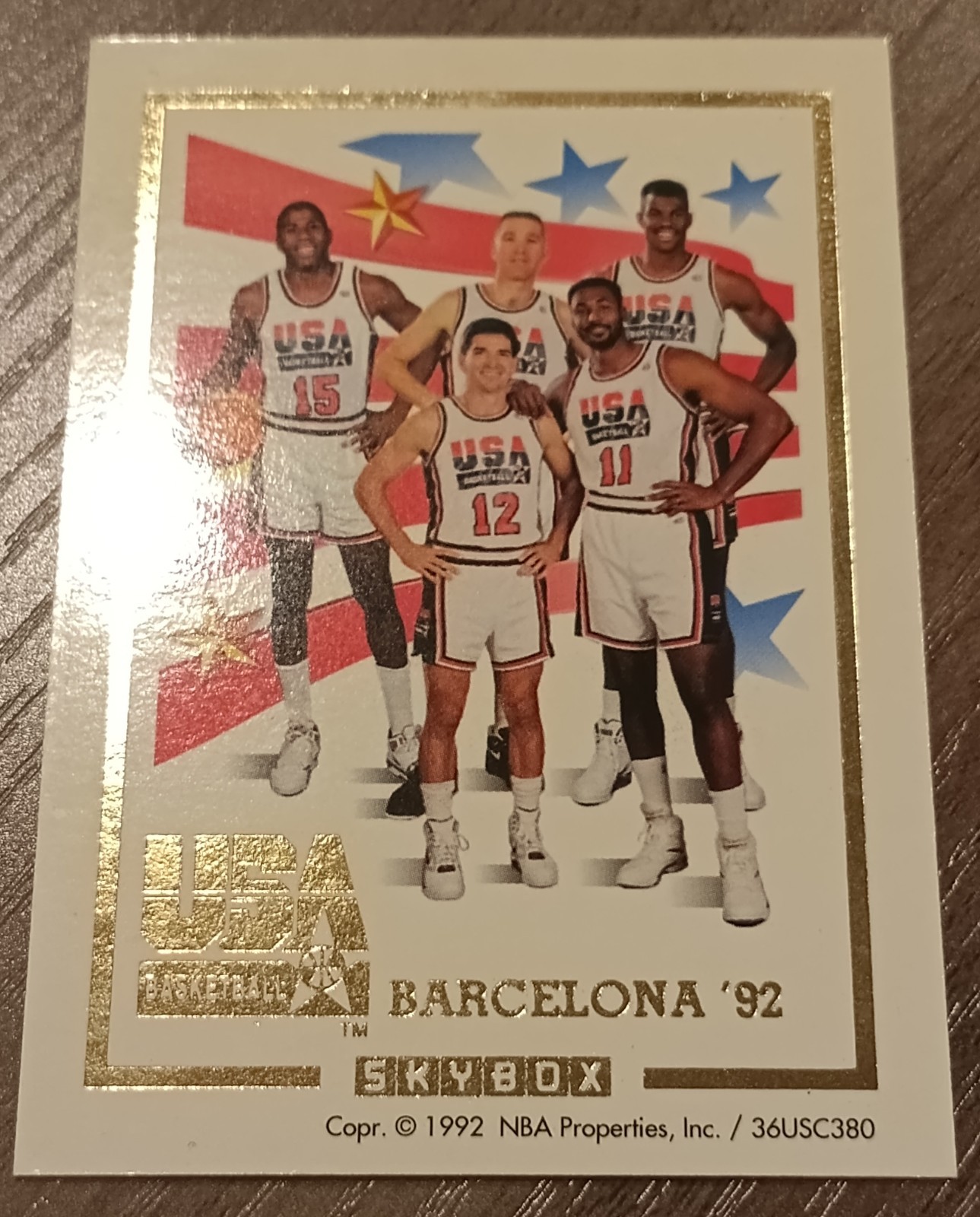1991-92 Skybox - Mail-In Barcelona '92 Michael Jordan, Magic Johnson, Larry Bird