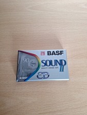 New & Sealed BASF Sound II Audio Cassette Tape | Quality Chrome Tape | Retro