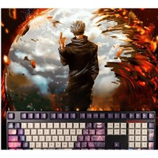 Jujutsu Kaisen Gojo Satoru Anime Comic Otaku Mute Wear Resistant Thickened PBT