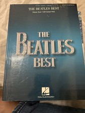 The Beatles Best Hits Songbook  Piano, Vocal, Guitar Sheet Music Collection...