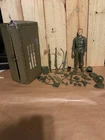 Marx Johnny West vintage Stonewall  Stoney Smith  cardboard foot locker rare acc