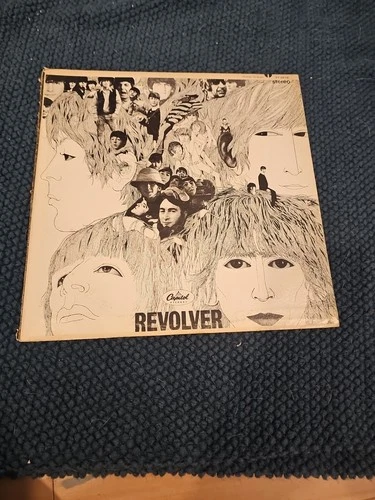 The Beatles Revolver Capitol Records 12" Vinyl LP Stereo Record ST-2576