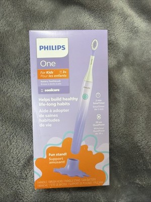 Philips - One for Kids Battery Toothbrush - Gradient Purple Fade
