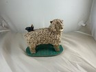 Stunning 2002 Crystal King "Sheep & Bird" Ceramic Figurine, Mint Condition — photo 1